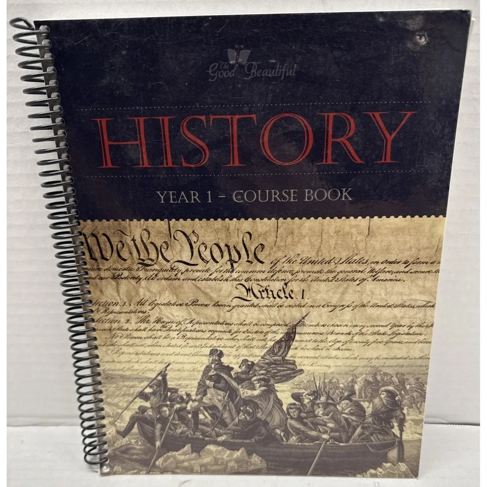 History Year 1 Course Book The Good & The Beautiful Homeschool Curriculum